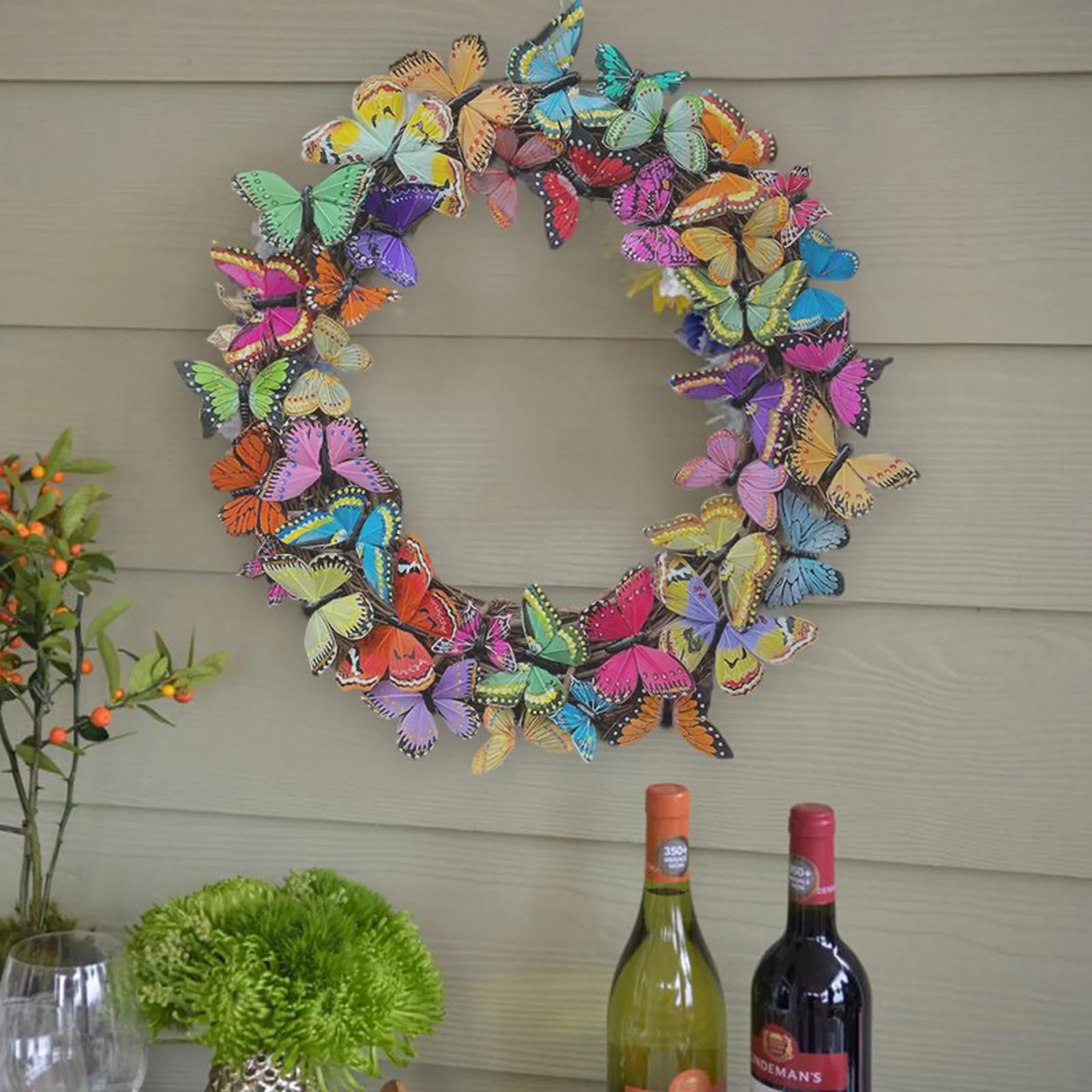 Artificial Spring Wreath With Fake Butterflies Butterflies Wall DecorButterfly Decoration For Front Door Indoor Outdoor
Artificial Spring Wreath With Fake Butterflies Butterflies Wall DecorButterfly Decoration For Front Door Indoor Outdoor