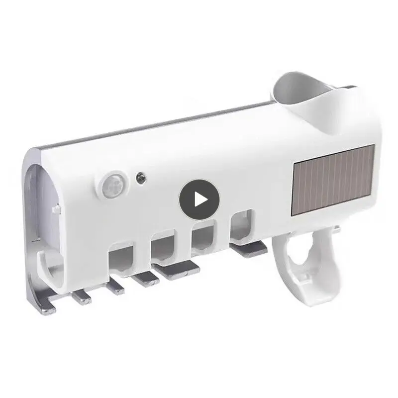 Home Toothbrush Ultraviolet Sterilization Sterilizer Automatic Induction Sterilization Multifunctional Toothpaste Squeezing Tool
Home Toothbrush Ultraviolet Sterilization Sterilizer Automatic Induction Sterilization Multifunctional Toothpaste Squeezing Tool
