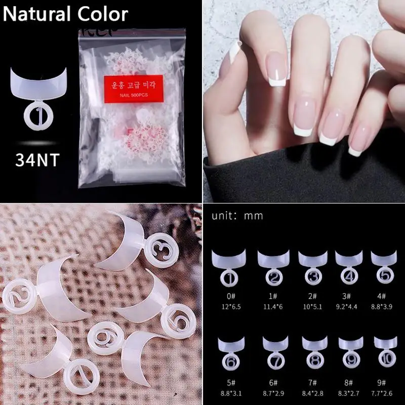 500PCS/Pack Professional Acrylic French Nail Tips White Half Cover Artificial False Nail UV Gel DIY Nails Manicure Salon Tools
500PCS/Pack Professional Acrylic French Nail Tips White Half Cover Artificial False Nail UV Gel DIY Nails Manicure Salon Tools