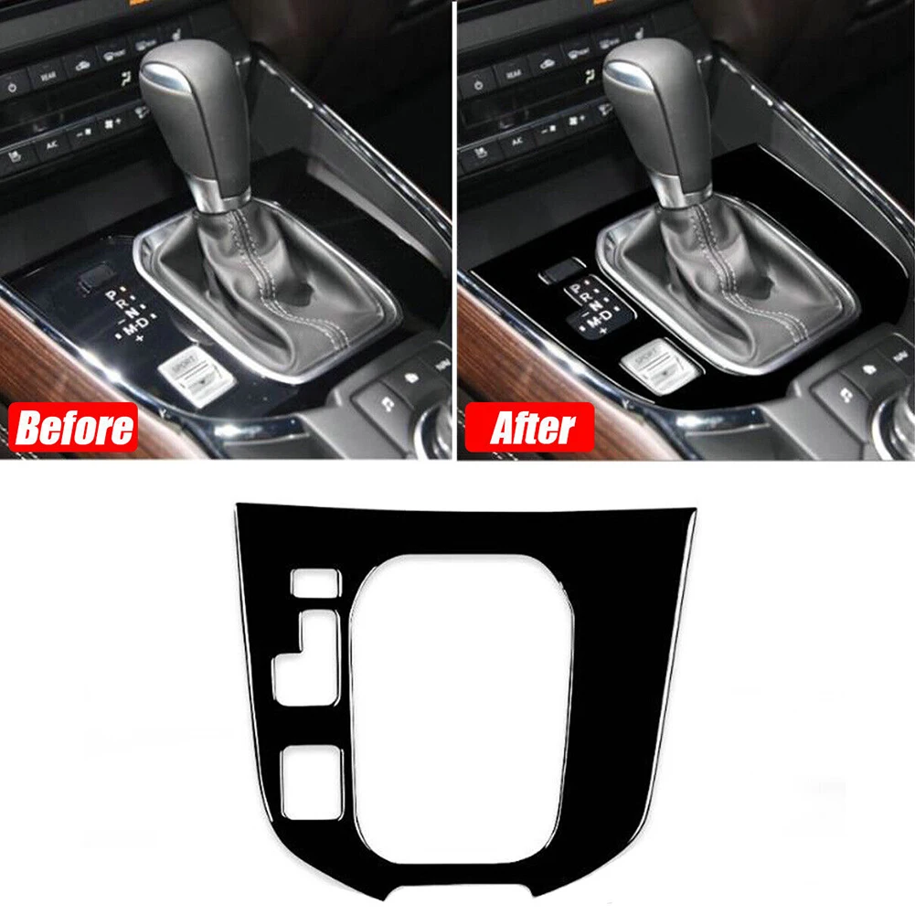Plastics Trim 1pc Console Gear Shift Panel Cover Trim Durable Piano Black Professional For Mazda CX-9 2016-2021
Plastics Trim 1pc Console Gear Shift Panel Cover Trim Durable Piano Black Professional For Mazda CX-9 2016-2021