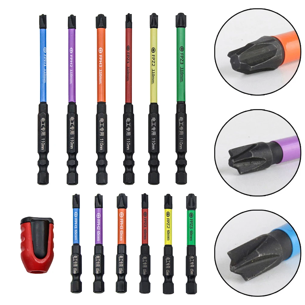 4pcs/set Magnetic Special Cross Screwdriver Bit Screwdriver Bits Magnetic Ring FPH FPZ 65mm 110mm For Socket Switch Hand Tools
4pcs/set Magnetic Special Cross Screwdriver Bit Screwdriver Bits Magnetic Ring FPH FPZ 65mm 110mm For Socket Switch Hand Tools