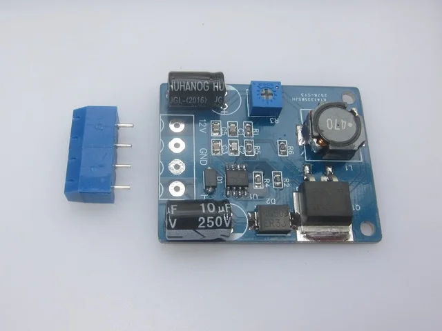 DC Boost Circuit, 3845B Scheme, 9V-12V Input, High Current 
DC Boost Circuit, 3845B Scheme, 9V-12V Input, High Current