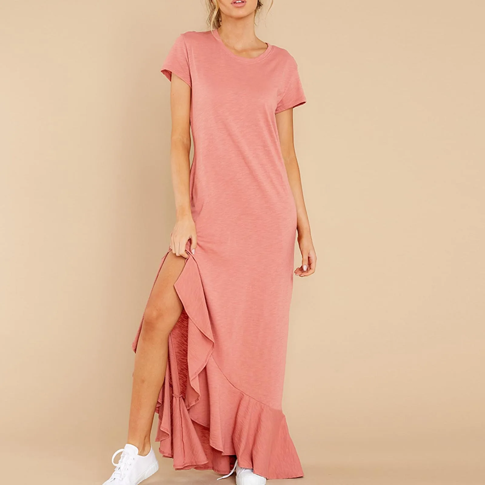 Dresses For Women O-Neck Party Vacation Casual Dress Cute Women's Summer Dresses
Dresses For Women O-Neck Party Vacation Casual Dress Cute Women's Summer Dresses