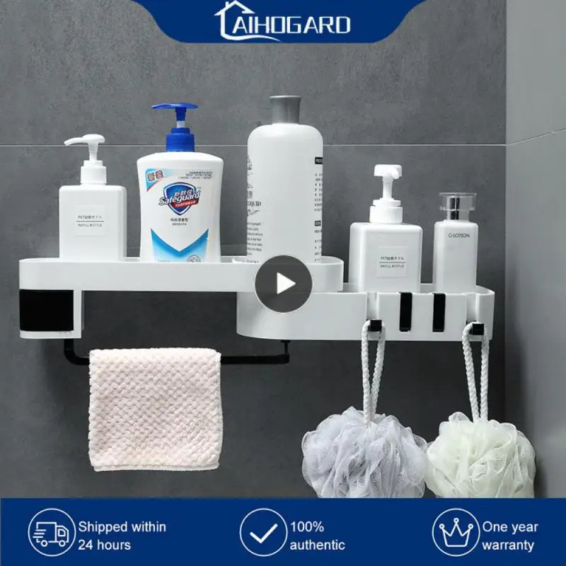 Rotating Bathroom Shelves No-drill Kitchen Corner Shelf Bathroom Storage Organizer Rack Wall Mounted Holder Bathroom Accessories
Rotating Bathroom Shelves No-drill Kitchen Corner Shelf Bathroom Storage Organizer Rack Wall Mounted Holder Bathroom Accessories