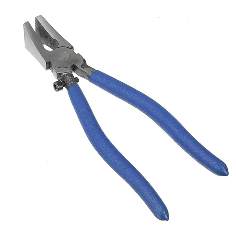 Handle Breaking Cutting Glass Pliers Stained Glass Tools Flat End Glass Pliers Flat Glass Trimming Pliers Hand Tool Blue
Handle Breaking Cutting Glass Pliers Stained Glass Tools Flat End Glass Pliers Flat Glass Trimming Pliers Hand Tool Blue