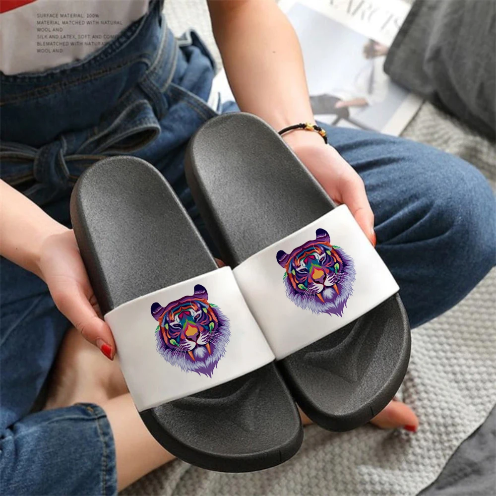Colorful Animals Print Women Home Slipper Tiger Lion Printing Summer Graphic Korean Fashion Harajuku Lady Shoes
Colorful Animals Print Women Home Slipper Tiger Lion Printing Summer Graphic Korean Fashion Harajuku Lady Shoes