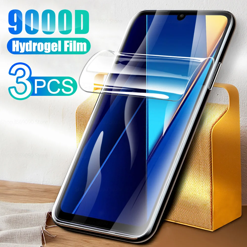 

3PCS Front Hydrogel Film For Xiaomi Poco C65 Pocco Poko C 65 65C PocoC65 4G Phone Screen Protective Soft Film Cover 6.74 inches