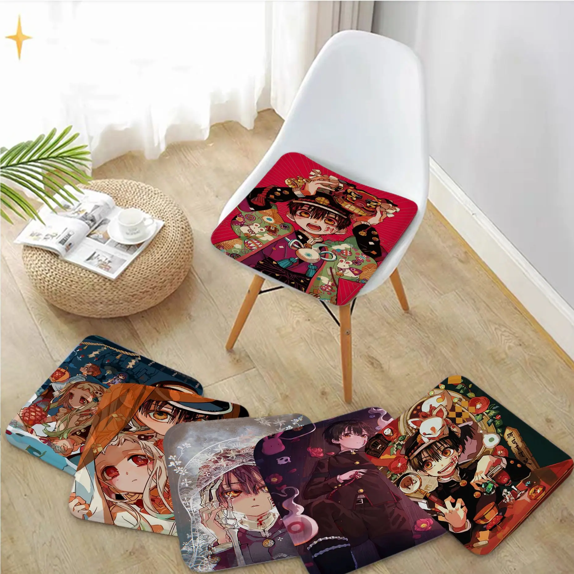 Jibaku Shounen Hanako-kun Anime Manga Creative Chair Cushion Soft Office Car Seat Comfort Breathable 45x45cm Cushions Home Decor
Jibaku Shounen Hanako-kun Anime Manga Creative Chair Cushion Soft Office Car Seat Comfort Breathable 45x45cm Cushions Home Decor