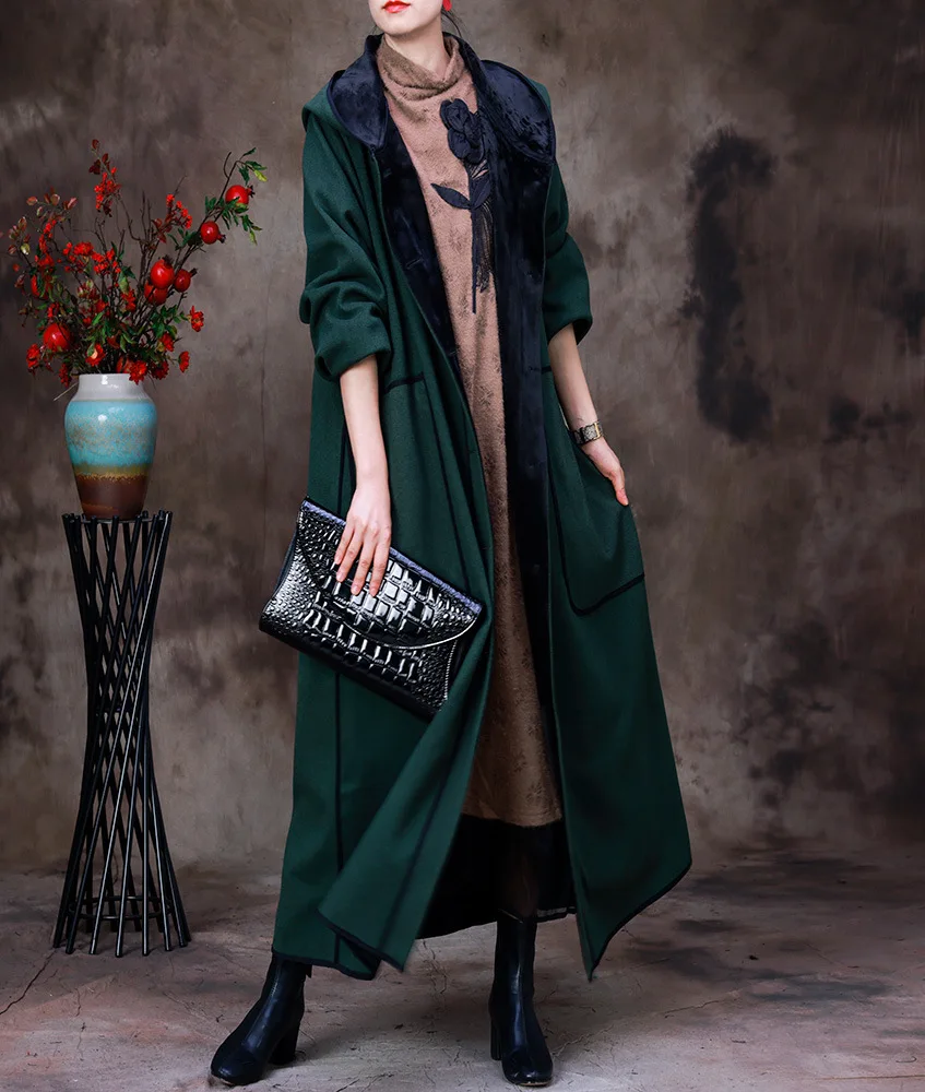 SuperAen 2022 Winter New Thick Coat Loose Oversize Hooded Long Jacket Coat High Quality Trench Coat
SuperAen 2022 Winter New Thick Coat Loose Oversize Hooded Long Jacket Coat High Quality Trench Coat