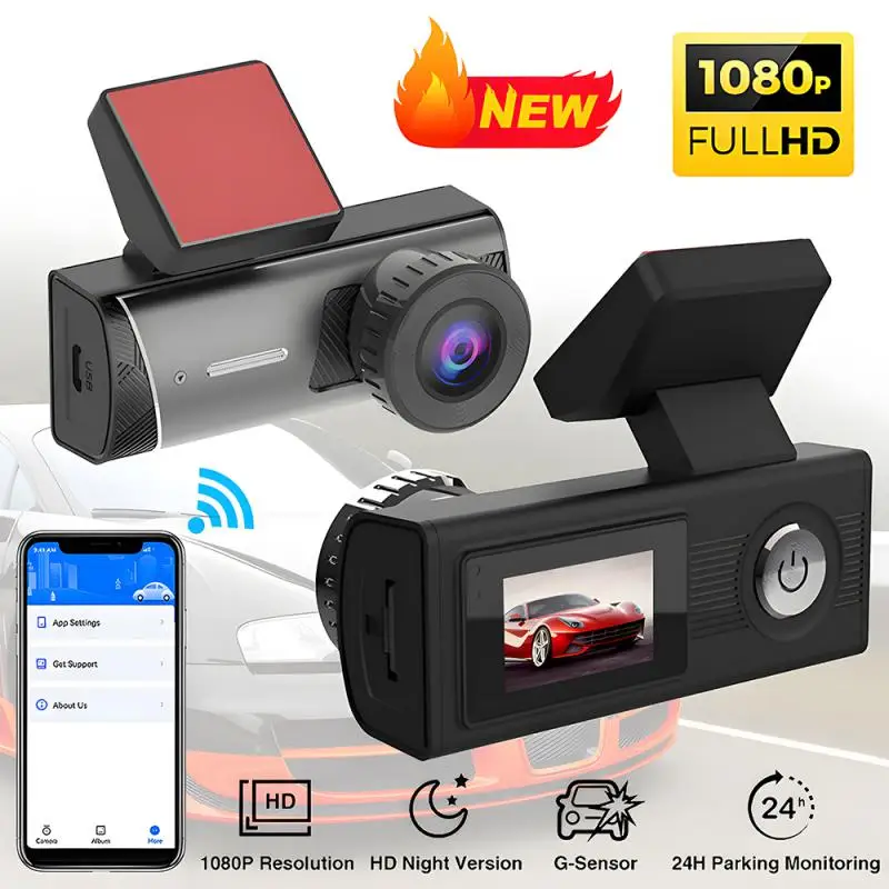 Collision Sensor Wifi Vehicle Recorder Portable Durable Car Supplies Electrical Products Electronic Display Tachograph Practical
Collision Sensor Wifi Vehicle Recorder Portable Durable Car Supplies Electrical Products Electronic Display Tachograph Practical