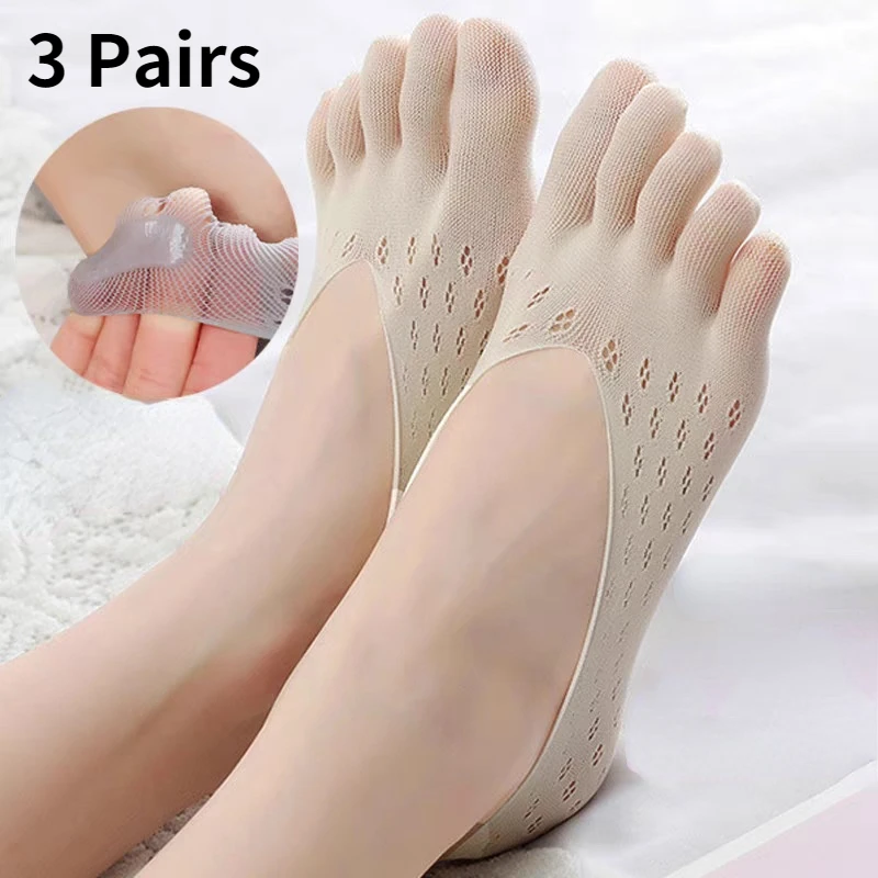 3 Pairs Women Five Toes Breathable Socks Velvet Ultrathin Five-finger Invisible Anti-skid Anti-friction Boat Sock Ankle Socks
3 Pairs Women Five Toes Breathable Socks Velvet Ultrathin Five-finger Invisible Anti-skid Anti-friction Boat Sock Ankle Socks