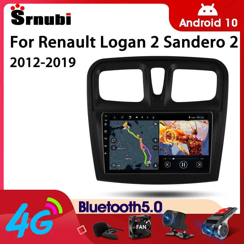 Srnubi Android 10,0 автомобильный радиоприемник, мультимедийный видеоплеер для Renault Logan 2 Sandero 2 2012-2019 2 Din 4G WiFi GPS навигация
Srnubi Android 10,0 автомобильный радиоприемник, мультимедийный видеоплеер для Renault Logan 2 Sandero 2 2012-2019 2 Din 4G WiFi GPS навигация
