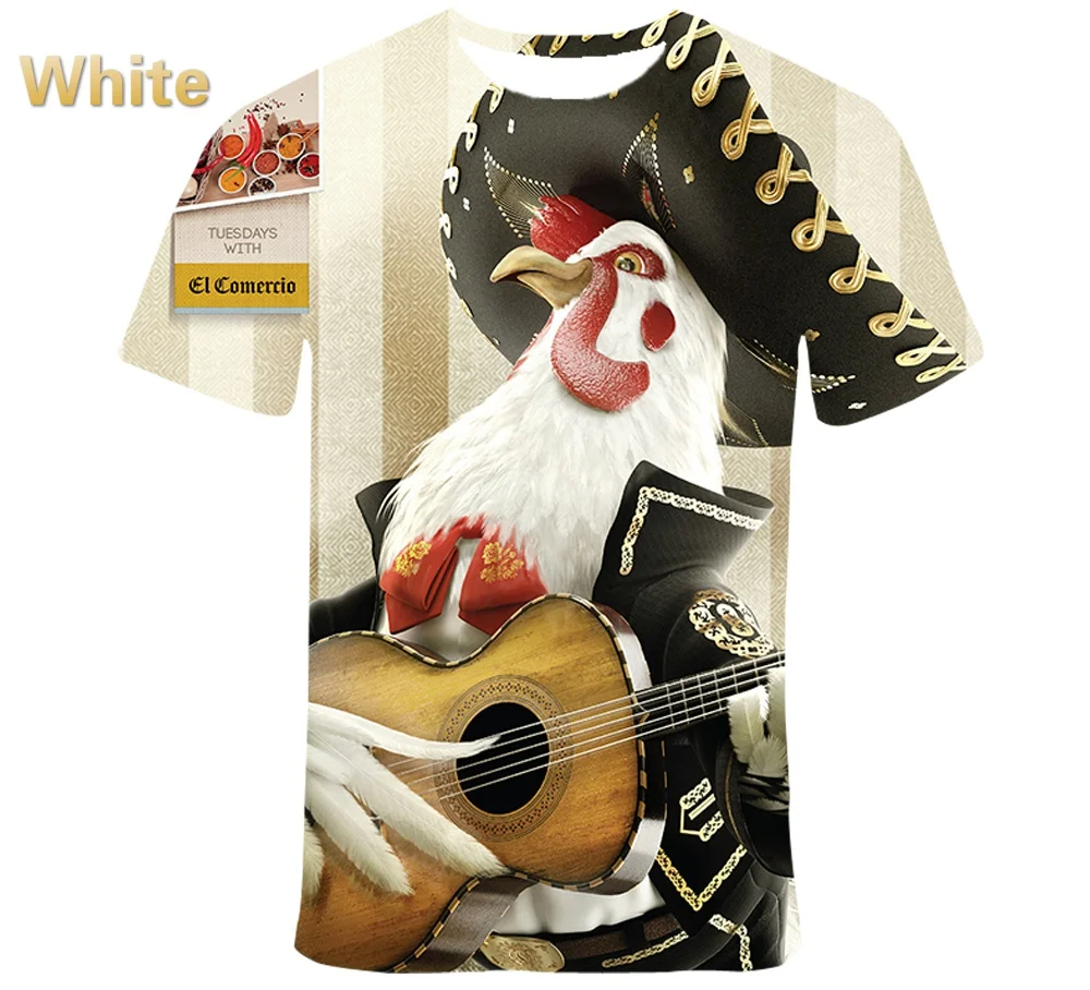 2022 Fashion Cool Unisex 3D Printing Funny Chiken T-shirt High-quality Casual Loose T-shirt Plus Size Tops
2022 Fashion Cool Unisex 3D Printing Funny Chiken T-shirt High-quality Casual Loose T-shirt Plus Size Tops