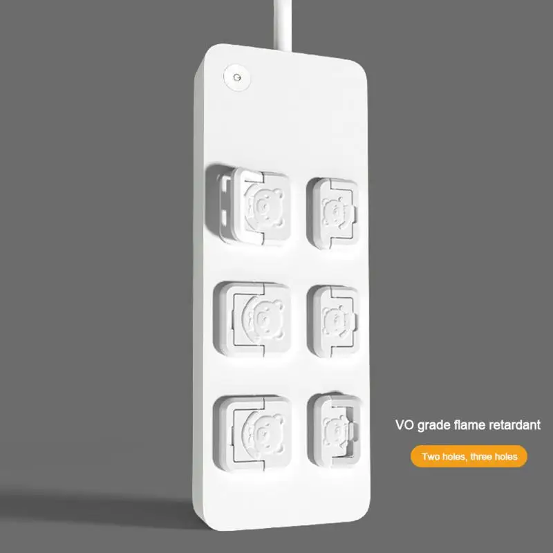 Electric Socket Outlet Plug Protection 2/3 Hole Child Safety Cute Anti Electric Shock Plugs Protector Rotate Cover Anti Shock
Electric Socket Outlet Plug Protection 2/3 Hole Child Safety Cute Anti Electric Shock Plugs Protector Rotate Cover Anti Shock
