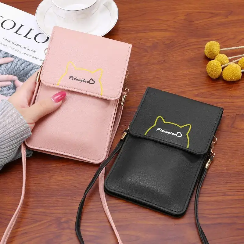 

Mini Summer Thin Korean Phone Phone Bag Women's Bag Bag Mobile In Mobile Simple Messenger New Mobile Student's