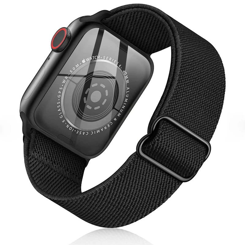 strap For Apple Watch band 44mm 49mm 45mm 41mm 40mm 38mm 42mm correa Adjustable Elastic Bracelet iwatch 8 SE 7 6 5 3 Ultra 49mm
strap For Apple Watch band 44mm 49mm 45mm 41mm 40mm 38mm 42mm correa Adjustable Elastic Bracelet iwatch 8 SE 7 6 5 3 Ultra 49mm