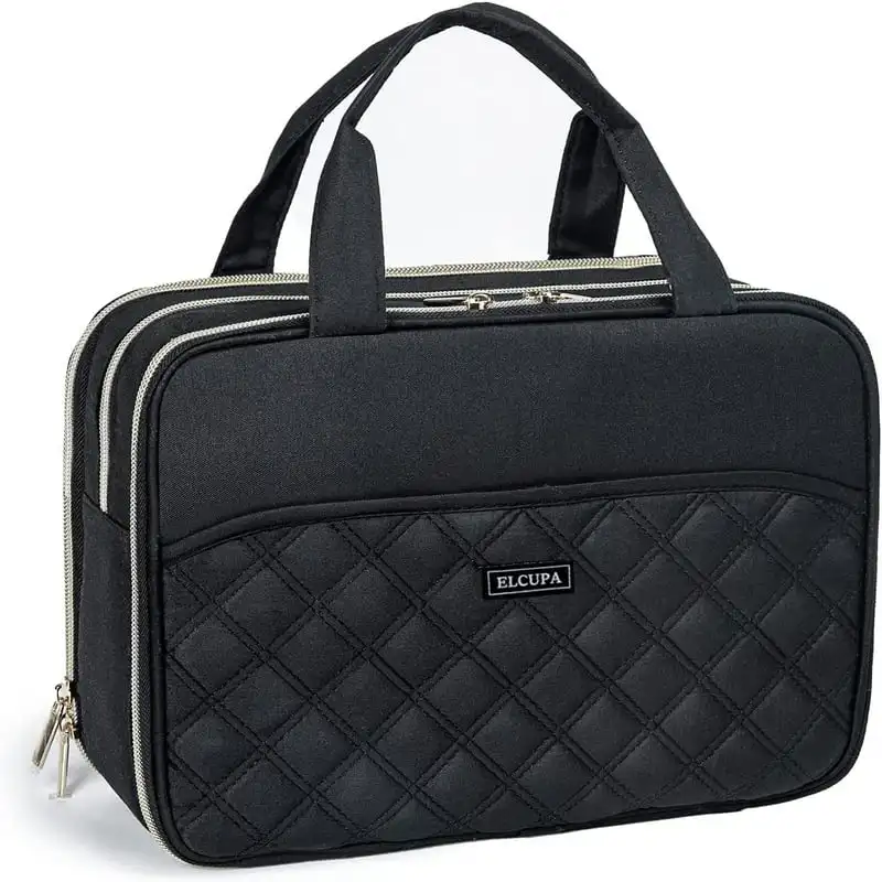 Small Sized ShockproofDaily Necessities Small Sized Black Shockproof Women Travel Makeup Cosmetic Bag Toiletry Bag for Daily Nec
Small Sized ShockproofDaily Necessities Small Sized Black Shockproof Women Travel Makeup Cosmetic Bag Toiletry Bag for Daily Nec