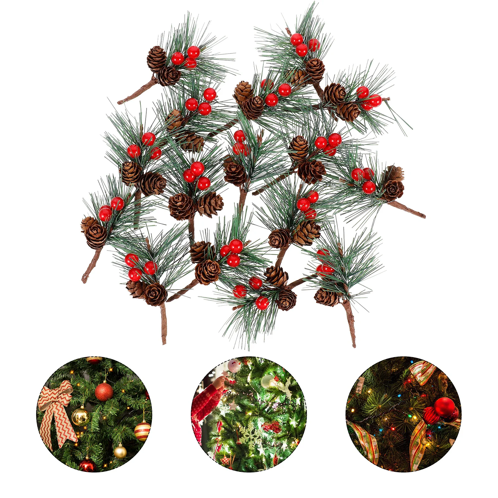 Pine Christmas Tree Branches Cones Artificial Picks Berry Xmasfor Crafts Red Decor Cone Floral Mini Pinecones Flowers Pendant
Pine Christmas Tree Branches Cones Artificial Picks Berry Xmasfor Crafts Red Decor Cone Floral Mini Pinecones Flowers Pendant