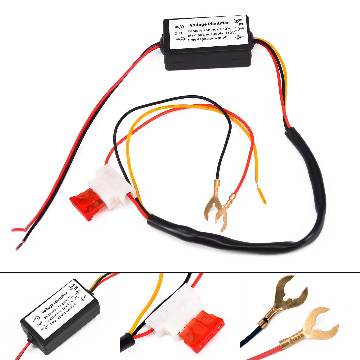 Harness 12~18V 1.7*2.1*3.9cm Vehicle Daytime Running Light Controller ON/OFF Waterproof LED Reduction Time Delay Lightweight
Harness 12~18V 1.7*2.1*3.9cm Vehicle Daytime Running Light Controller ON/OFF Waterproof LED Reduction Time Delay Lightweight