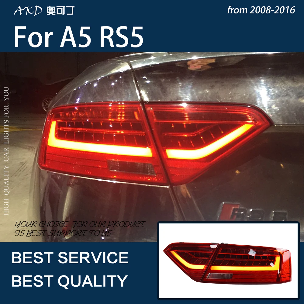 Car Lights For A5 2008-2016 S5 RS5 LED Auto Taillights Rear Lamp Dynamic Turn Signal Highlight Tool Accessories Upgrade
Car Lights For A5 2008-2016 S5 RS5 LED Auto Taillights Rear Lamp Dynamic Turn Signal Highlight Tool Accessories Upgrade