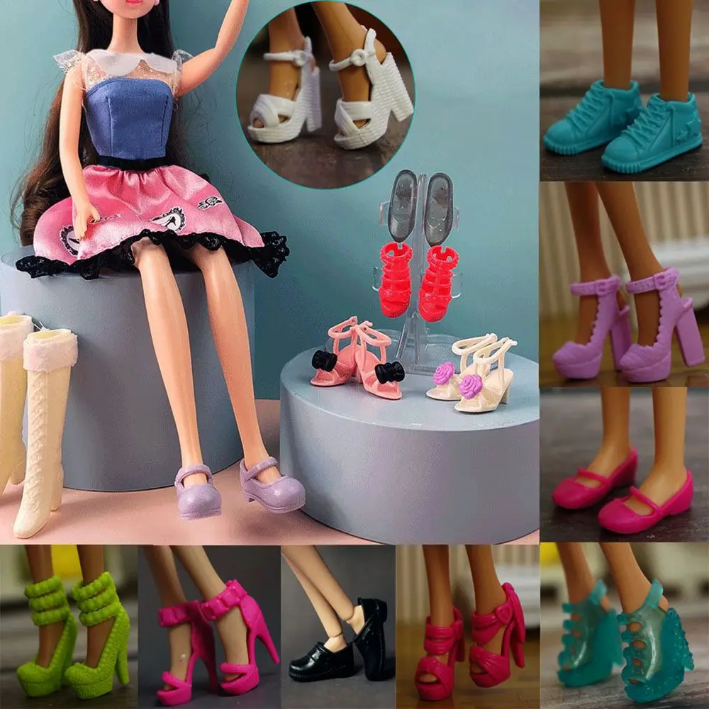 Fashion Accessories 30cm Girl Gift High Heels 1/6 Dolls Shoes Figure Doll Sandals Foot Length 2.4cm
Fashion Accessories 30cm Girl Gift High Heels 1/6 Dolls Shoes Figure Doll Sandals Foot Length 2.4cm