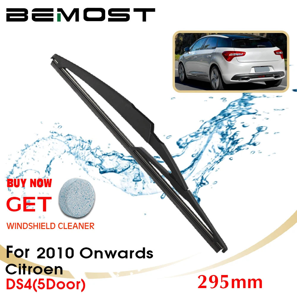 BEMOST Car Rear Windshield Wiper Arm Blade Brushes For Citroen DS4(5Door) 2010 Onwards 295MM Windscreen Auto Styling
BEMOST Car Rear Windshield Wiper Arm Blade Brushes For Citroen DS4(5Door) 2010 Onwards 295MM Windscreen Auto Styling
