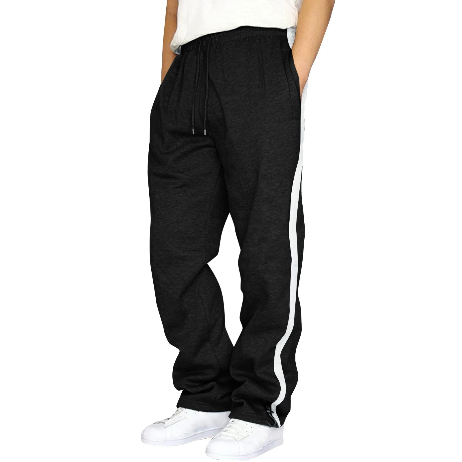 2023 Men's Casual Trousers Autumn And Winter Pocket Male Color Block Sweatpants Tether Large Size Pants Loose Work Pantalon
2023 Men's Casual Trousers Autumn And Winter Pocket Male Color Block Sweatpants Tether Large Size Pants Loose Work Pantalon