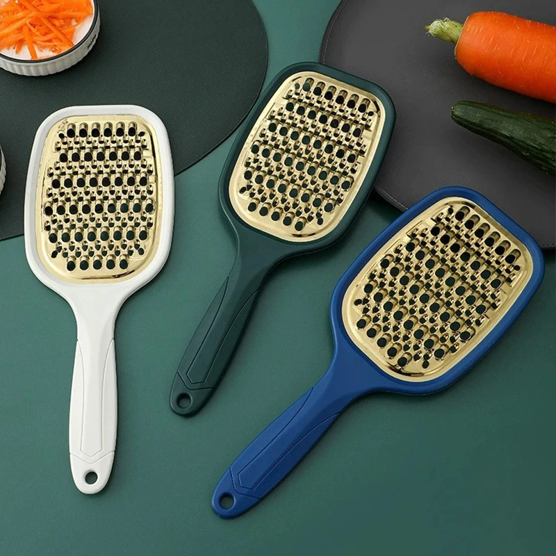 Kitchen Tool Grater Stainless Steel Multi-functional Cut Potato Shredded Garlic Carrot Vegetable Household
Kitchen Tool Grater Stainless Steel Multi-functional Cut Potato Shredded Garlic Carrot Vegetable Household