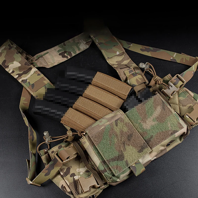 

1PCS Tactical MK4 Chest Hanging Liner (for MP5) For MK4 Chest Rig Magazine Holder Hunting Vest Sub-Pack Toolkit