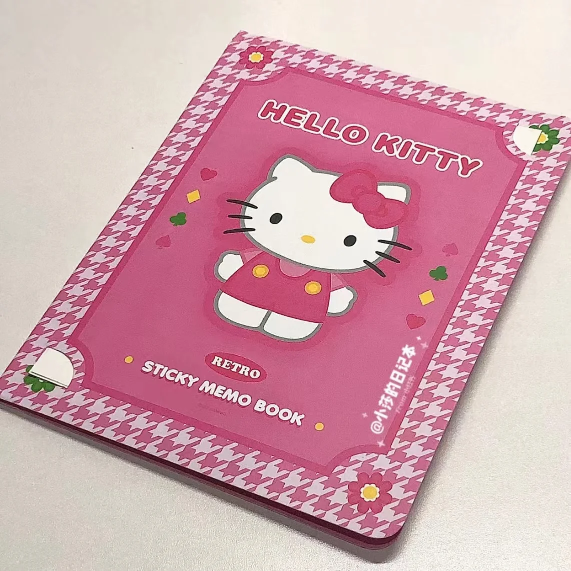 

Cute Sanrio Hello Kitty Mymelody Kuromi Cinnamoroll Note Book Convenience Book Cute Paste Notepad Student Office Stationery