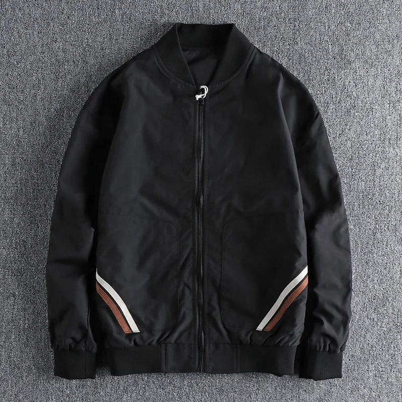 Jacket Simple Style Men's Baseball Stitching Decoration Comfortable Cardigan Youth Slim Short Solid Color Casual Jacket For Male
Jacket Simple Style Men's Baseball Stitching Decoration Comfortable Cardigan Youth Slim Short Solid Color Casual Jacket For Male