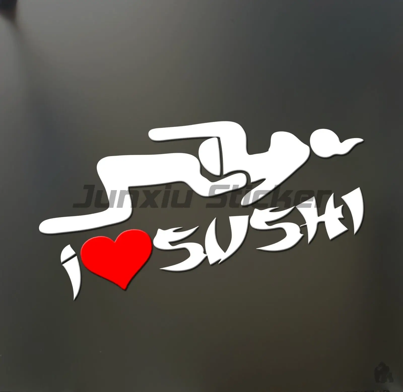 I Heart Sushi Love Sticker Funny JDM Car Window Decal for Windshield Bumper Motorcycle Helmet Decal High Quality KK Vinyl
I Heart Sushi Love Sticker Funny JDM Car Window Decal for Windshield Bumper Motorcycle Helmet Decal High Quality KK Vinyl