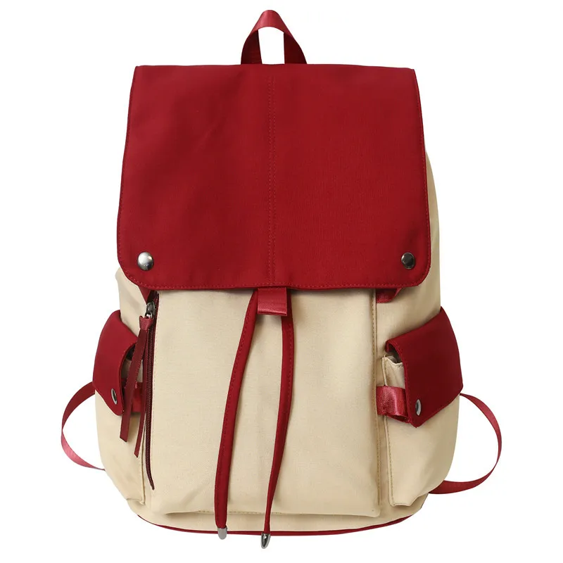 High School Backpack for Women Nylon Drawstring Bag College Student Backpack Men Fashion Patchwork Backbag 2022
High School Backpack for Women Nylon Drawstring Bag College Student Backpack Men Fashion Patchwork Backbag 2022