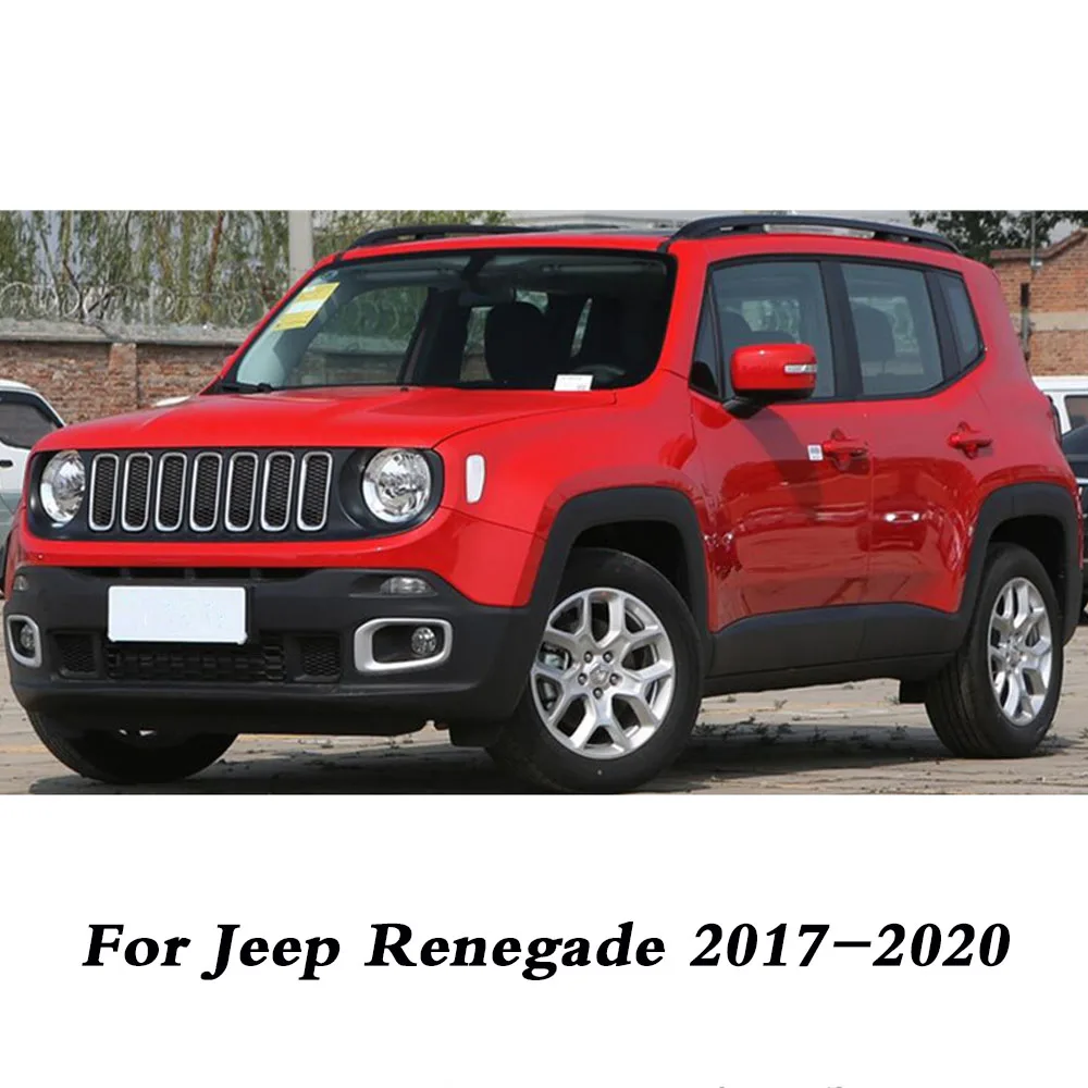 1 шт. автомобильная фара из нержавеющей стали для Jeep Renegade 2017 2018 2019 2020 | Автомобили и