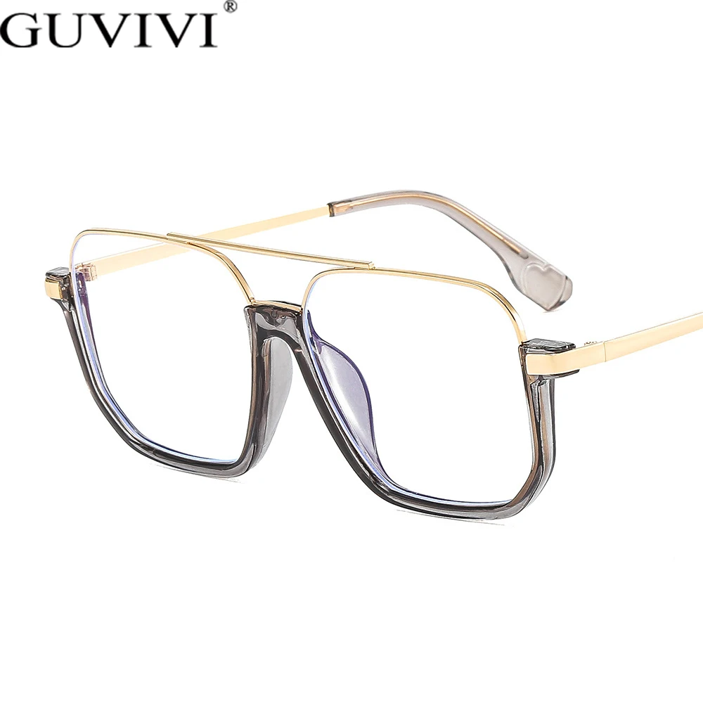 Большие квадратные очки для компьютера, женские очки с защитой от синего света, мужские двухцветные оправы с двойной перемычкой и прозрачны...
Большие квадратные очки для компьютера, женские очки с защитой от синего света, мужские двухцветные оправы с двойной перемычкой и прозрачны...