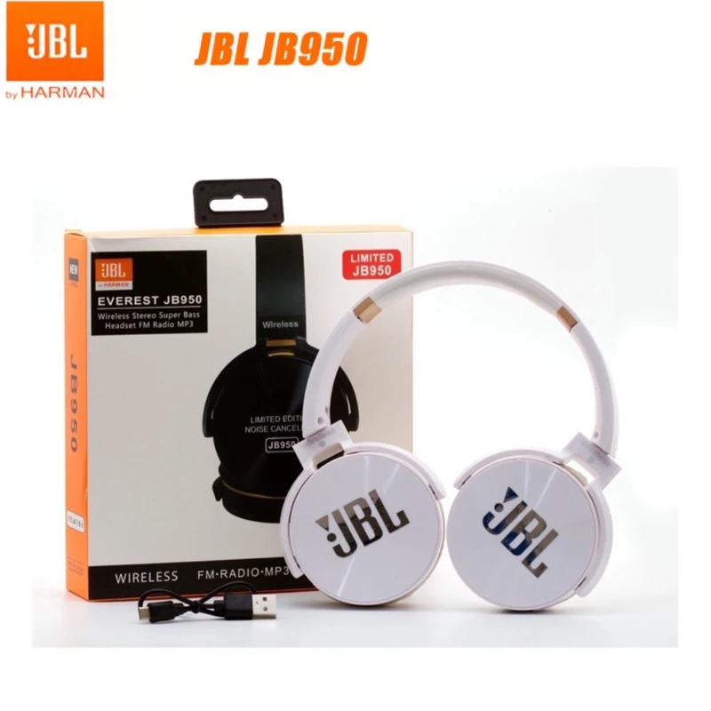 Orginal JBL 950 Bluetooth Headphones Wireless Pure Bass Earphone Over The Ear Gaming Sports Headset Stereo Sound With Microphone
Orginal JBL 950 Bluetooth Headphones Wireless Pure Bass Earphone Over The Ear Gaming Sports Headset Stereo Sound With Microphone