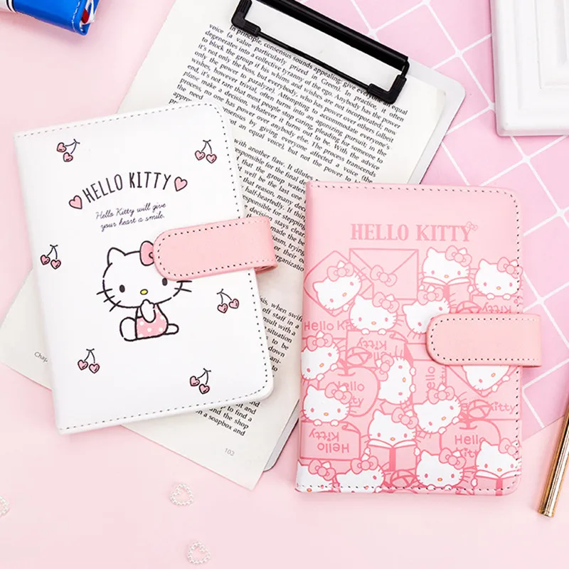 Kawaii Sanriod Anime Series Hello Kittyd A6 Leather Notebook Hand Account Notepad Girl Cartoon Pocket Book Baby Boy Girl Gift
Kawaii Sanriod Anime Series Hello Kittyd A6 Leather Notebook Hand Account Notepad Girl Cartoon Pocket Book Baby Boy Girl Gift