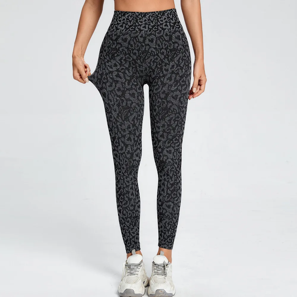 Nude Feel Yoga Pants Women's Leopard Print Quick-Drying High Waist Hip Lift Skinny Running Sports Pants Peach Fitness Pants
Nude Feel Yoga Pants Women's Leopard Print Quick-Drying High Waist Hip Lift Skinny Running Sports Pants Peach Fitness Pants