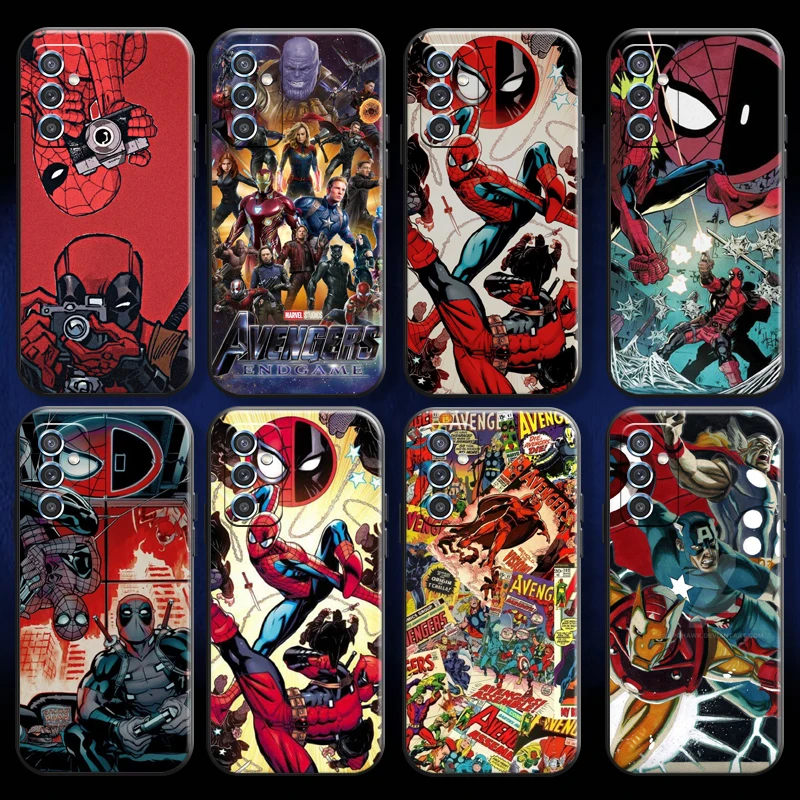 Marvel Spiderman Comics For Samsung M11 M12 Phone Case Carcasa Funda Liquid Silicon
Marvel Spiderman Comics For Samsung M11 M12 Phone Case Carcasa Funda Liquid Silicon