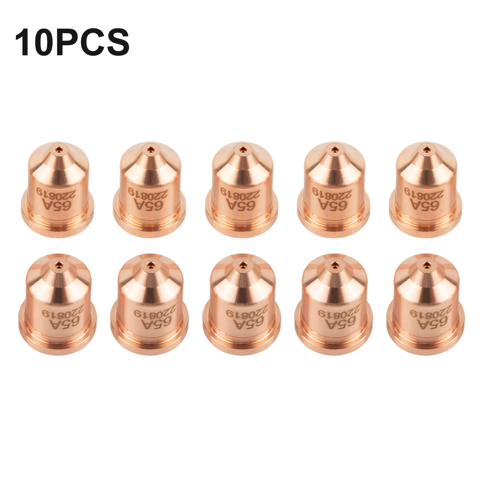 Plasma Torch Nozzle 10pcs 65 85 105 65A Soldering Equipment Tellurium Copper 1.6x2cm For Powe Rmax Part 220819
Plasma Torch Nozzle 10pcs 65 85 105 65A Soldering Equipment Tellurium Copper 1.6x2cm For Powe Rmax Part 220819