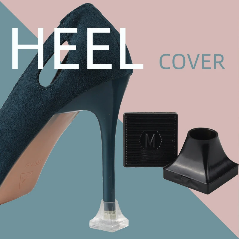 1Pair S/M/L/XS Woman High Heels Shoe Covers Square Soft Damping Heel Protector Covers Heel Stoppers Non-slip Heel Protector
1Pair S/M/L/XS Woman High Heels Shoe Covers Square Soft Damping Heel Protector Covers Heel Stoppers Non-slip Heel Protector