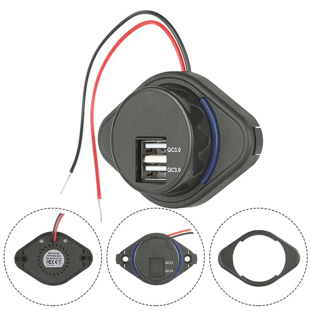 Charger Socket USB Charger Socket Car Charger Charger Socket For Car Motorcycle For Motorcycles Cars Bus Ships
Charger Socket USB Charger Socket Car Charger Charger Socket For Car Motorcycle For Motorcycles Cars Bus Ships