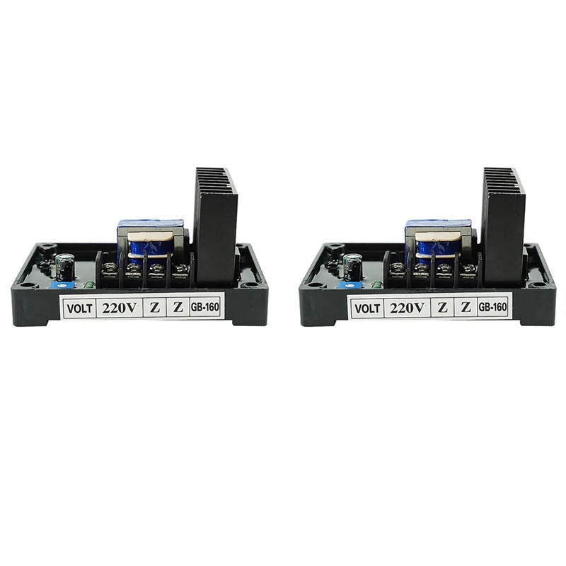 2X Generator Set Accessories GB160 Voltage Regulator AVR Brushed Generator
2X Generator Set Accessories GB160 Voltage Regulator AVR Brushed Generator