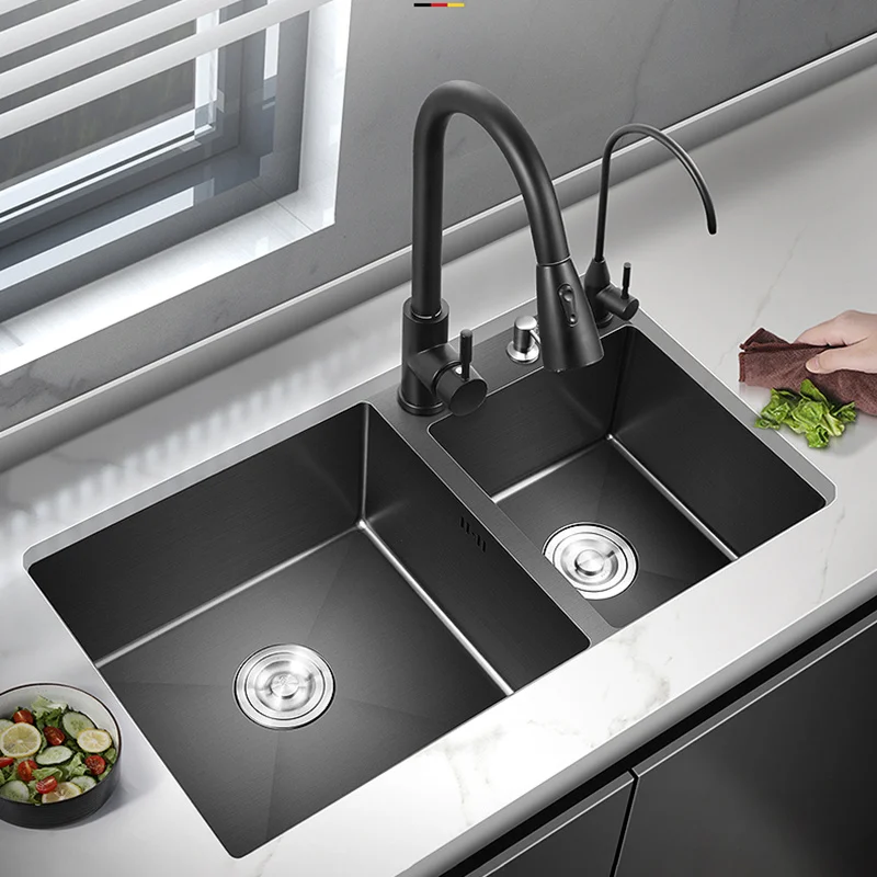Stainless Steel Kitchen Sink Strainer Black Hidden Under Counter Faucet Sinks Vegetables Tray Pias De Cozinha Home Improvement
Stainless Steel Kitchen Sink Strainer Black Hidden Under Counter Faucet Sinks Vegetables Tray Pias De Cozinha Home Improvement