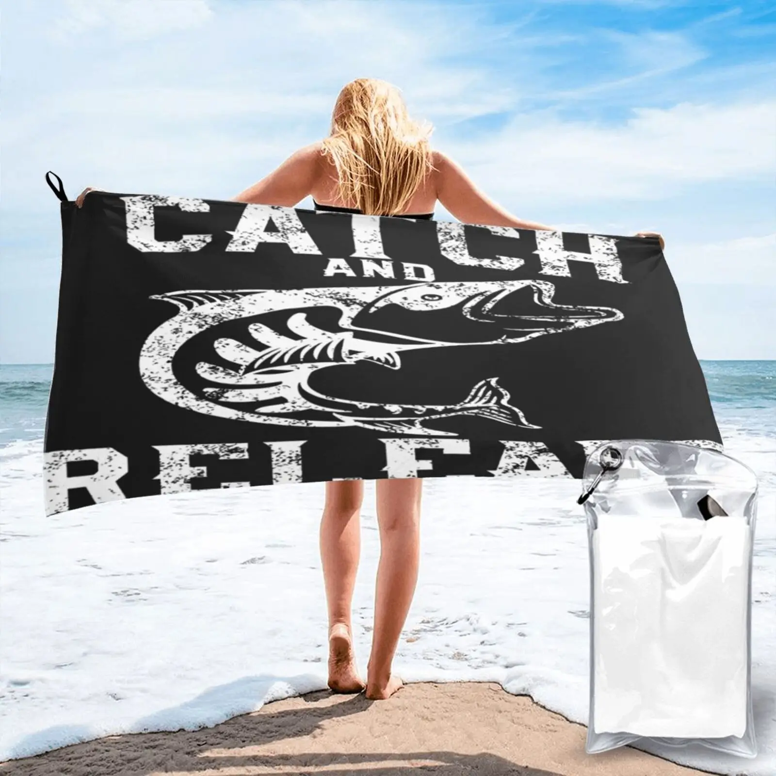 Catch And Release Fishing Fisherman Beach Towel Beachwear Sea Beach Towel Face Towel Terry Towels Bath-House Bathroom Products
Catch And Release Fishing Fisherman Beach Towel Beachwear Sea Beach Towel Face Towel Terry Towels Bath-House Bathroom Products
