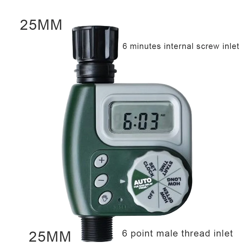Garden Watering Timer Digital Faucet Irrigation Controller Adjustable Waterproof Greenhouse Plant Water Timer
Garden Watering Timer Digital Faucet Irrigation Controller Adjustable Waterproof Greenhouse Plant Water Timer