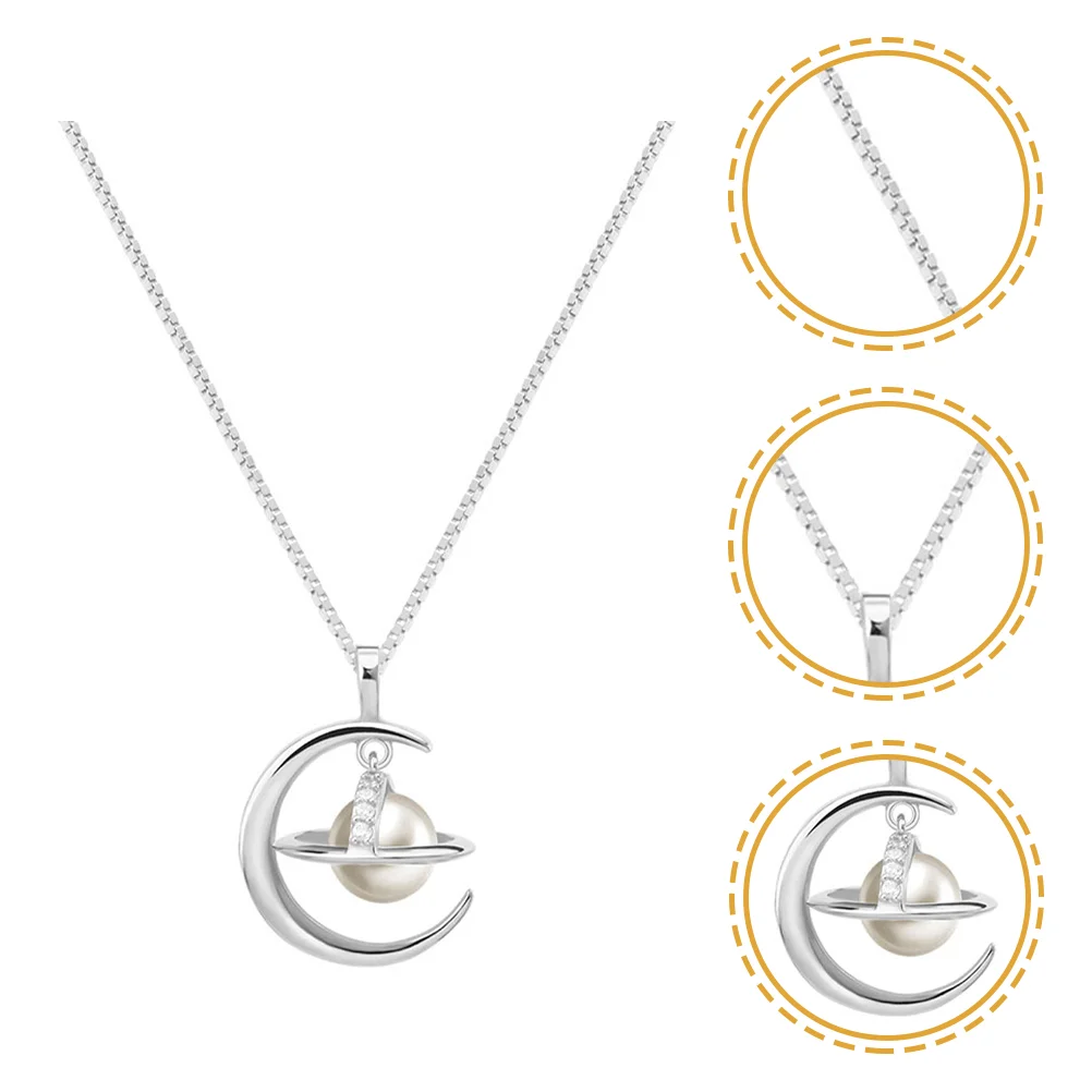 Necklacewomen Necklaces Pearl Moon Simple Jewelry Planet Pendant Girls Choker Teen Trendy Granddaughter Silver Daughtermy
Necklacewomen Necklaces Pearl Moon Simple Jewelry Planet Pendant Girls Choker Teen Trendy Granddaughter Silver Daughtermy