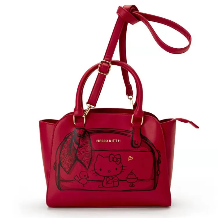 Hello Kitty Girls Red Handbag Messenger Bag Women's PU Leather Dual-purpose Satchel Shoulder Bags
Hello Kitty Girls Red Handbag Messenger Bag Women's PU Leather Dual-purpose Satchel Shoulder Bags