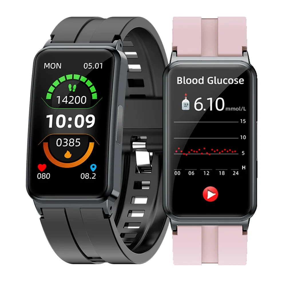 New Blood Glucose Sugar Smart Band Watch ECG HRV Body Temperature Heart Rate Monitoring IP67 Waterproof Fitness Smart Bracelet
New Blood Glucose Sugar Smart Band Watch ECG HRV Body Temperature Heart Rate Monitoring IP67 Waterproof Fitness Smart Bracelet