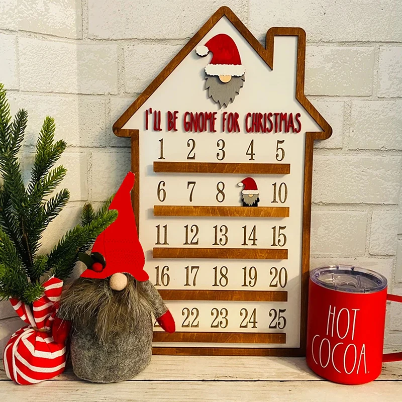 Halloween Advent Calendar Wooden Countdown To Christmas Decor Horror Ornaments Ghost Design For Indoor Home Party Decoration 
Halloween Advent Calendar Wooden Countdown To Christmas Decor Horror Ornaments Ghost Design For Indoor Home Party Decoration